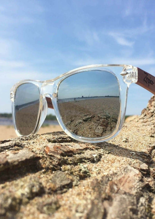 Eyewood Wayfarer Crystal Sonnenbrille