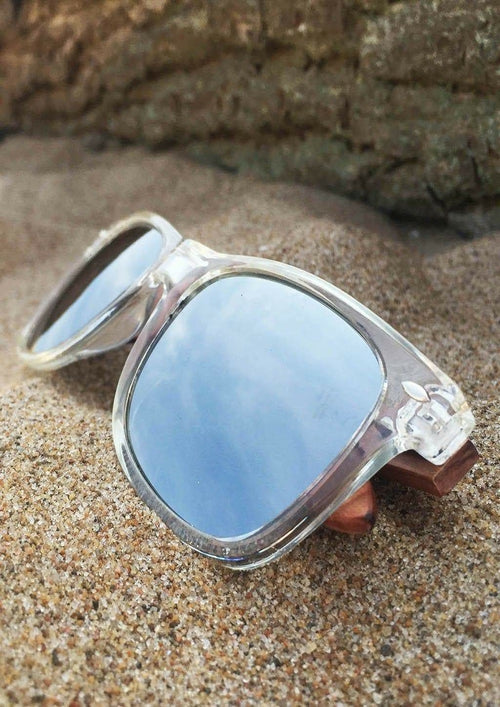 Eyewood Wayfarer Crystal Sonnenbrille