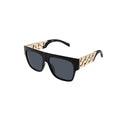 Jase New York Cache Sonnenbrille in Matt-Schwarz