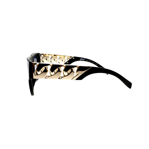 Jase New York Cache Sonnenbrille in Matt-Schwarz