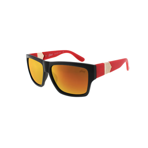 Jase New York Carter Sonnenbrille in Varsity-Rot