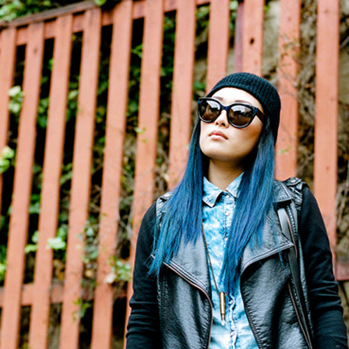 Jase New York Cosette Sonnenbrille in Monaco-Blau
