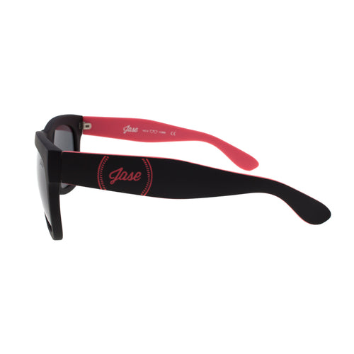 Jase New York Avery Sonnenbrille in Atomic Pink