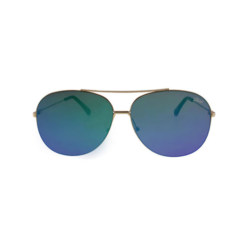Jase New York Justice Sonnenbrille in Gold